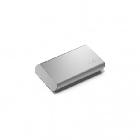 Lacie väline kaasaskantav SSD USB-C 500GB koos Rescue Service'iga, hõbedane