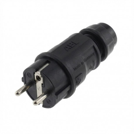 "ABL 100000075 Hightech Kupplung, SCHUKO, Elamid, blau, IP20, Typ 1580"