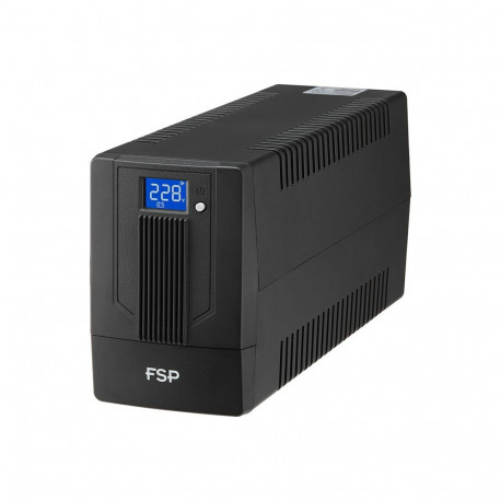 FSP iFP800 line-interactive UPS 800VA.480W.SCHUKO*2.12V/9AH*1.LCD versioon 230V