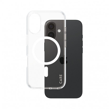 CARE Flagship valge MagSAFE iPhone 16 ümbris