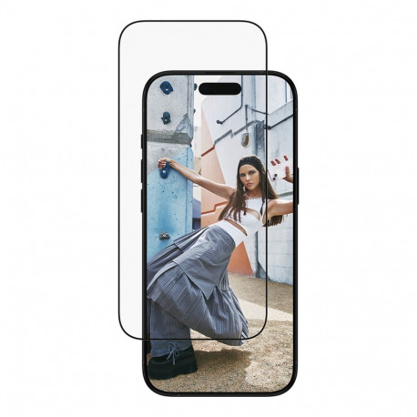 "Panzerglass SAFE. by PanzerGlass Screen Protector w. Black Frame iPhone Air | Ultra-Wide Fit w. Eas