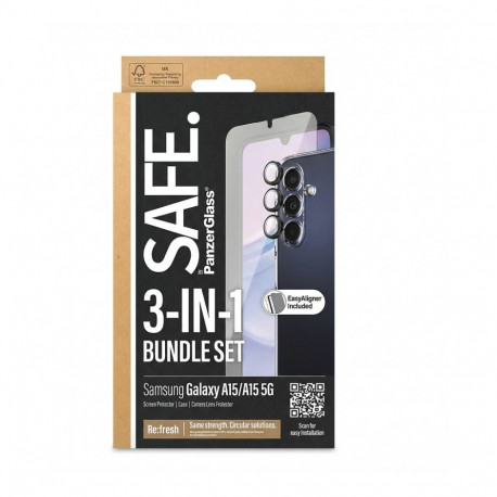 "Panzerglass SAFE. by PanzerGlass 3-in-1 Set Samsung Galaxy A16 5G"