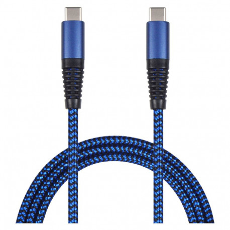 "2GO USB Lade-/Datenkabel USB Type-C - USB Type-C 1m blau"