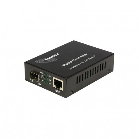 "Z ALLNET Medienkonverter 10GBASE-T auf 10GBASE-SX/LX Single-/Multimode SFP+ Mini-GBIC Anschluss ALL