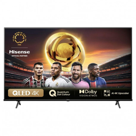 139,0cm/55" (3840x2160) Hisense 55E77NQ 16:9 QLED 60Hz HDMI USB WLAN Bluetooth HDR10+ must kõlar