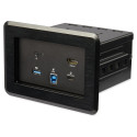 "D StarTech CONFERENCE TABLE BOX W/DOCKING"