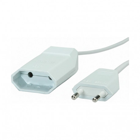 "BACHMANN Euro-Verlngerung 230V/2,5A weiss 5m"
