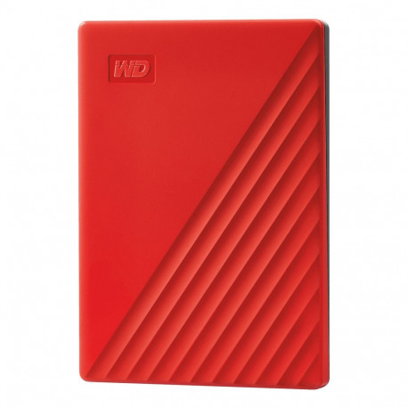 2,5-tolline WD My Passport 2TB punane kaasaskantav kõvaketas USB3.0 USB2.0 ühilduv