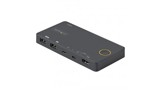 "2 PORT HYBRID USB-C KVM SWITCH"
