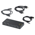 "2 PORT HYBRID USB-C KVM SWITCH"