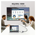 "UGREEN USB-C to 2*USB3.0+HDMI+RJ 45+SD&TF +PD port Hub"
