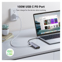 "UGREEN USB-C to 2*USB3.0+HDMI+RJ 45+SD&TF +PD port Hub"