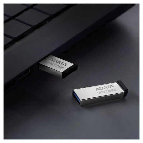 "STICK ADATA UR350 256 GB (nickel/schwarz, USB-A 3.2 Gen 1 (5 Gbit/s))"