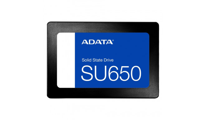 2,5" 2TB ADATA SATAIII SU650 3D NAND jaemüügipakend