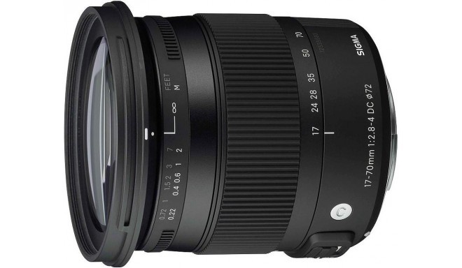 Sigma 17-70mm f/2.8-4 DC Macro OS HSM Contemporary lens for Nikon