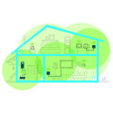 "Devolo Magic 1 WiFi 2-1-1 mini, Powerline + WLAN"