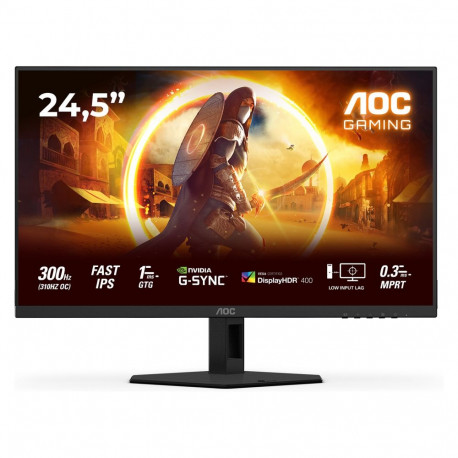 "AOC 62,2cm (24,5"") 25G4SRE 16:09 2xHDMI+DP black/red"