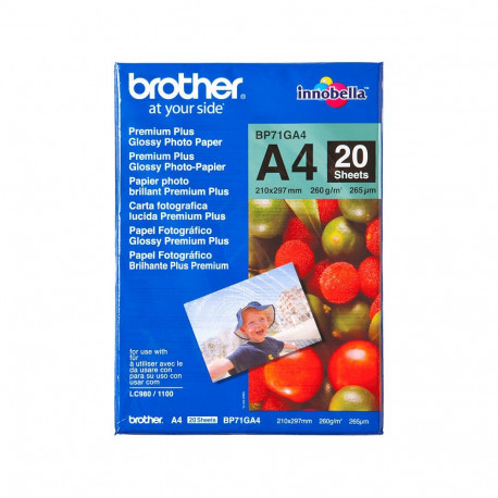 Brother BP71GA4 fotopaber A4 20 lehte