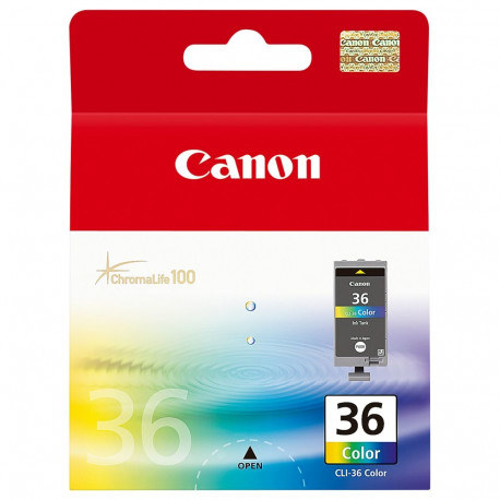 "Canon Tinte CLI-36 1511B001 Color bis zu 249 Seiten gemäß ISO/IEC 24711"