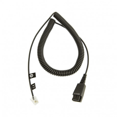 Jabra QD-RJ10 ühenduskaabel (standardne, 2 m, spiraalne)