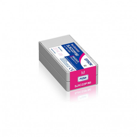 Epson SJIC22P(M) C33S020603 magenta tint