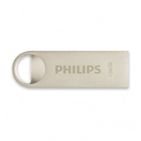 Philips USB 2.0 128GB Moon vintage-hõbedane mälupulk
