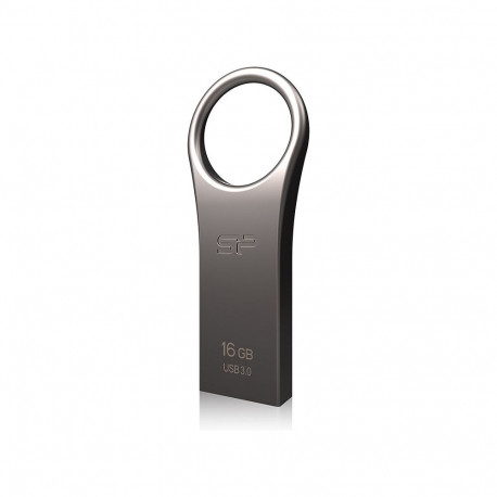 "STICK Silicon Power USB-Stick 16GB USB3.0 J80 Silver/Zinc Alu."