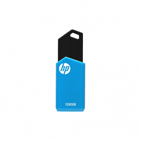 "STICK 128GB HP v150w 2.0 Flash Drive (black/blue) retail"