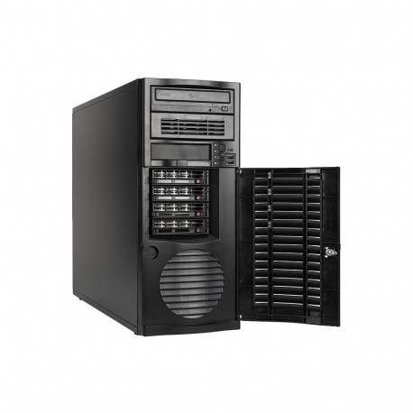 "Server bluechip SERVERline T40317s Tower, Xeon 4410Y 32 GB DDR5, 2 x 960 GB SSD, 2 x RJ45 (10 Gb/s)
