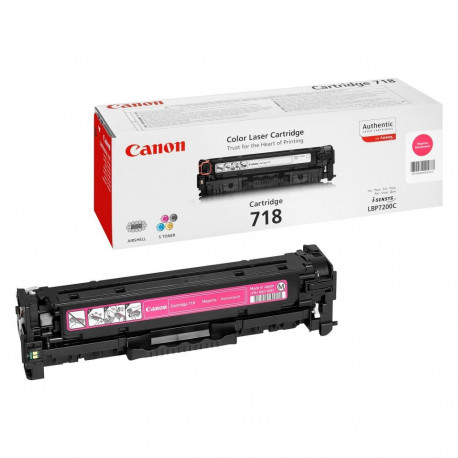Canon toner 718M  2900pgs ISO 19798, magenta