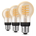 "Philips Hue White Ambiance E27 Filament 3erPack"