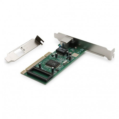 Digitus ühe pordiga RJ45 PCI Express-kaart