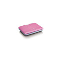 "LENCO DVP-910 9"" DVD-Player + USB & KfZ-Halterung. pink/wei"