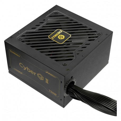 "750W Enermax Power Supply 750W CyberG II 80+ Gold Black non-mod"