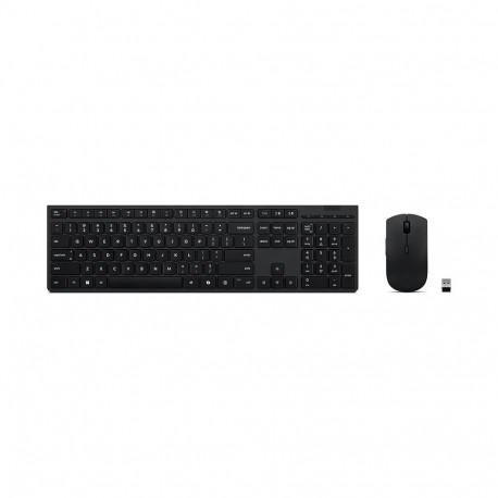 "Lenovo Professional Wireless Rechargeable Combo Keyboard and Mouse-German"