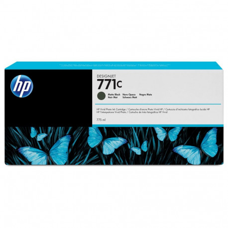 HP 771C originaal mattmust tint, standardmaht, 775ml, 1-pakk