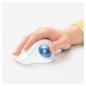 "Logitech M575 ERGO Wireless Trackball white"