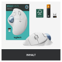 "Logitech M575 ERGO Wireless Trackball white"