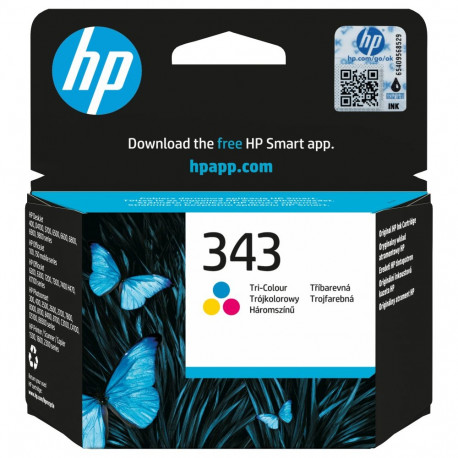 "HP 343 original Ink cartridge C8766EE UUS tri-colour standard capacity 7ml 330 pages 1-pack"