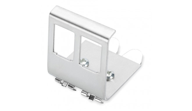 "DIGITUS Hutschienenadapter für 2x Keystone Module"