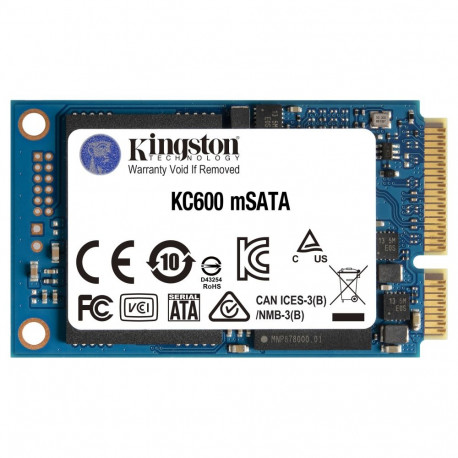 512GB Kingston 1.8" (4.6cm) mSATA KC600 jaemüügi pakend