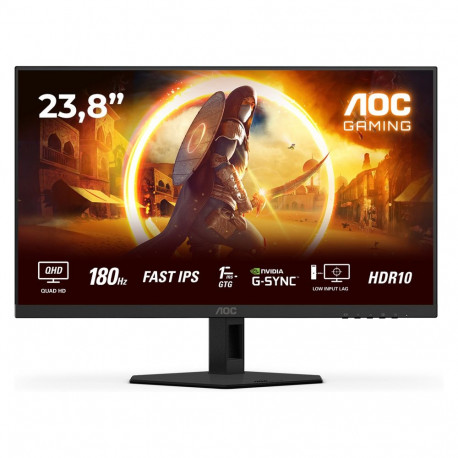 AOC 60.4cm (23.8") Q24G4RE 16:09 2xHDMI+DP IPS must-punane