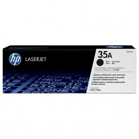 "HP 35A original LaserJet Toner cartridge CB435A black standard capacity 1.500 pages 1-pack"