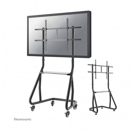"Mobiler Bodenständer für Flachbild-Fernseher bis 100"" (254 cm) 100KG NS-M3800BLACK Neomounts"