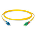 "DIGITUS LWL Patchkabel LC(APC)-> LC 2m Singlemode Duplex OS2"