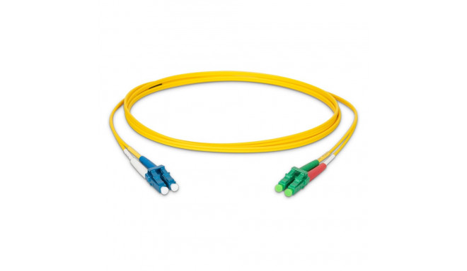 "DIGITUS LWL Patchkabel LC(APC)-> LC 2m Singlemode Duplex OS2"