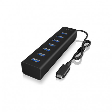 "ICY BOX IB-HUB1700-C3 USB-C HUB 7-Port 7xUSB 3.0"