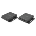"DIGITUS HDMI Extender Set USB 70m 4K schwarz"