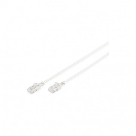 "DIGITUS CAT 6 U/UTP Slim Patchkabel, 2m, grau"