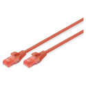 "DIGITUS CAT 6 U/UTP Patchkabel - LSZH, 10m, rot"